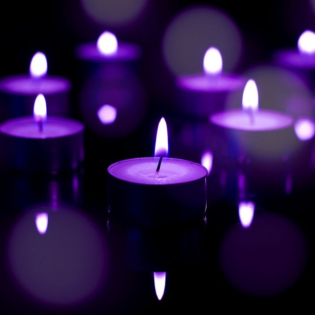Purple Candle