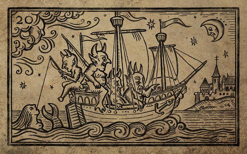 20. THE DEMON SHIP. КОРАБЛЬ ДЕМОНОВКОРАБЛЬ ДЕМОНОВ