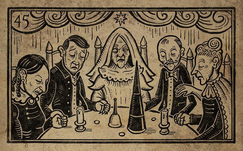 45. THE SEANCE. СЕАНС