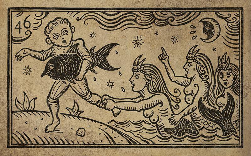 46. THE FISH THIEF. ВОР РЫБЫ