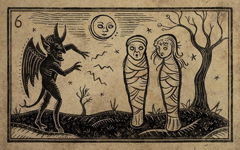 6. WRAPPED WITCHES. ЗАМОТАННЫЕ ВЕДЬМЫ