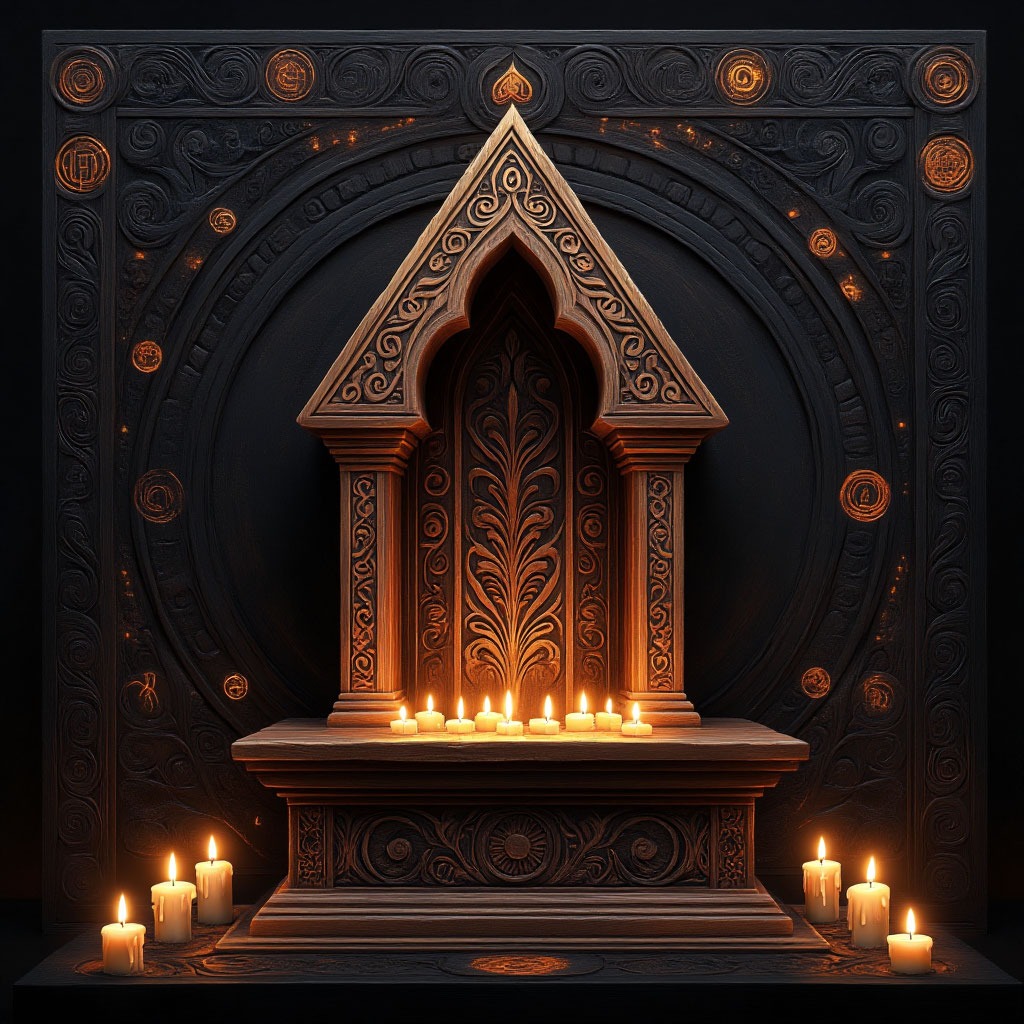 Алтари природной магии: создание, активация и вдохновение