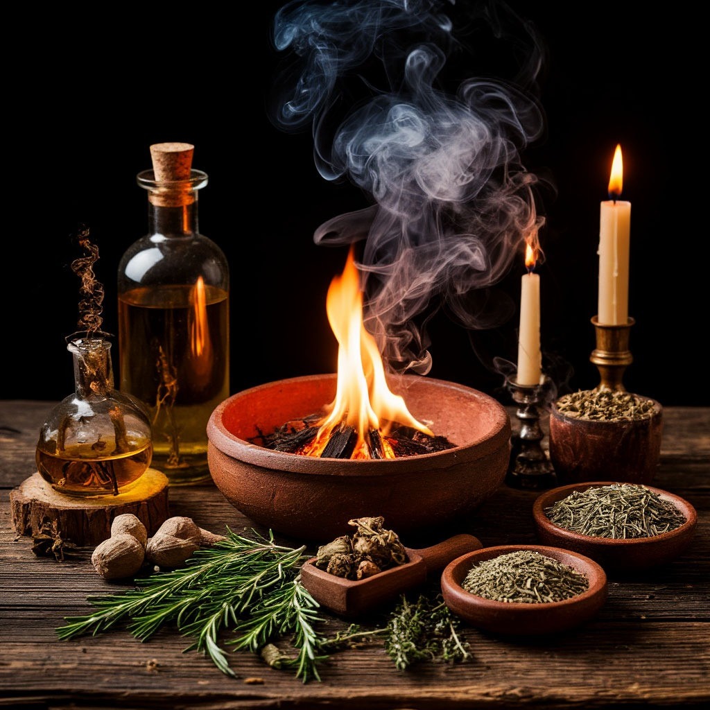 Применение магии натуралис в бытовых условиях: очищение домашнего пространства с помощью огня, дыма и трав