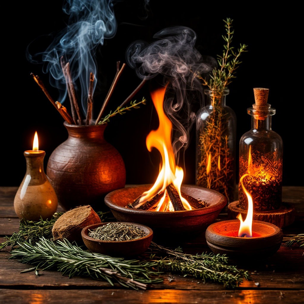 Применение магии натуралис в бытовых условиях: очищение домашнего пространства с помощью огня, дыма и трав