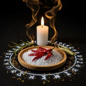 РИТУАЛ - СОЛЯНАЯ ЗАЩИТА С ПЕРЧИКОМ