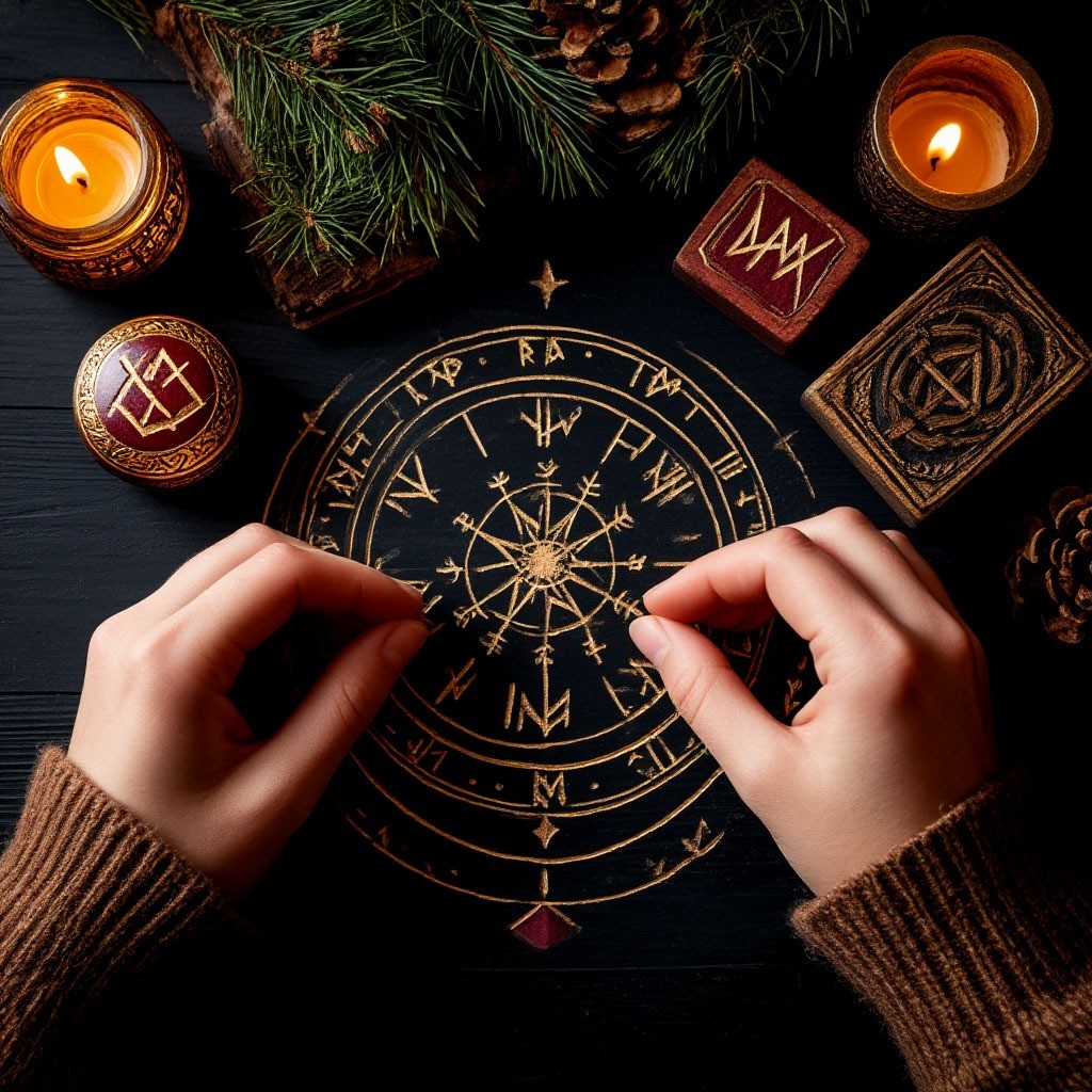 Руническое гадание на Новый год: предскажи будущее с помощью древних символов