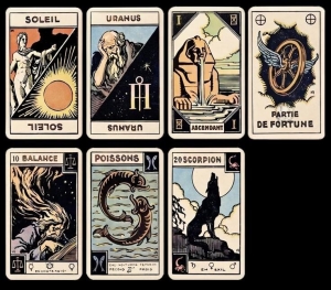 Астрологическое Таро Мушери: гармония звёзд и древних символов в колоде Astrologique Tarot (Astrology Tarot Muchery)