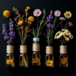СУХИЕ ЦВЕТЫ, ТРАВЫ И ЭФИРНЫЕ МАСЛА
